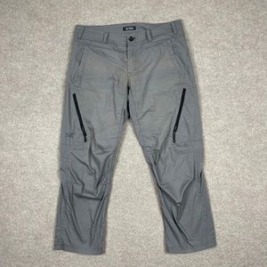 Arc'teryx Pants Mens Hommes Size 32 Gray Trim Fit Outdoor Hiking Lightweight